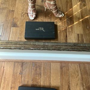 Jcrew ivory strappy heel